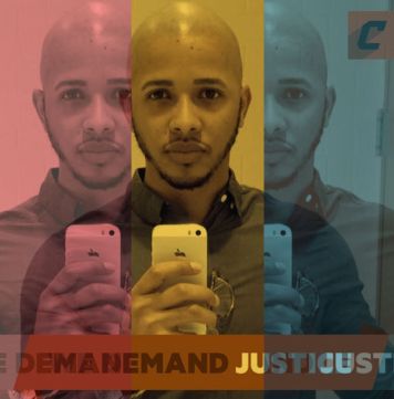 We Demand Justice, photographer: Hector Paulino, model: Hector Paulino
